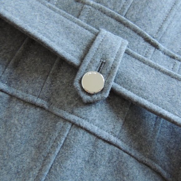 Guess Los Angeles Brand Wool Blend Trench Coat - Picture 13 of 13